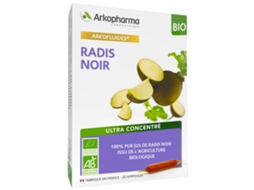 Arkofluides Rabanete Preto Bio 20 Ampolas ARKOPHARMA
