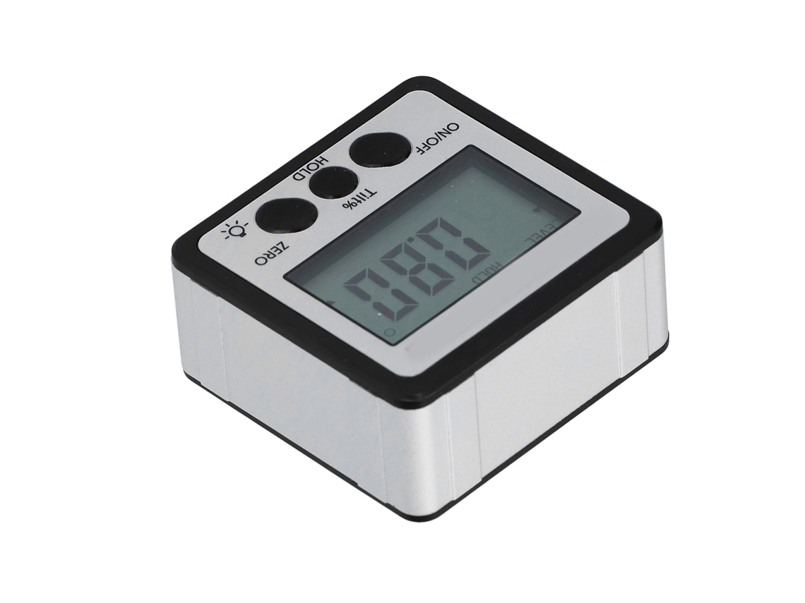 Laxiscreed Inclinómetro Digital Com Display Lcd E Medição Magnética Para Ângulos Preciso