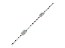 1 Peça Rail Linear Miniatura Lml9b 400mm Largura 9mm Com 2 Peças Blocos Deslizantes
