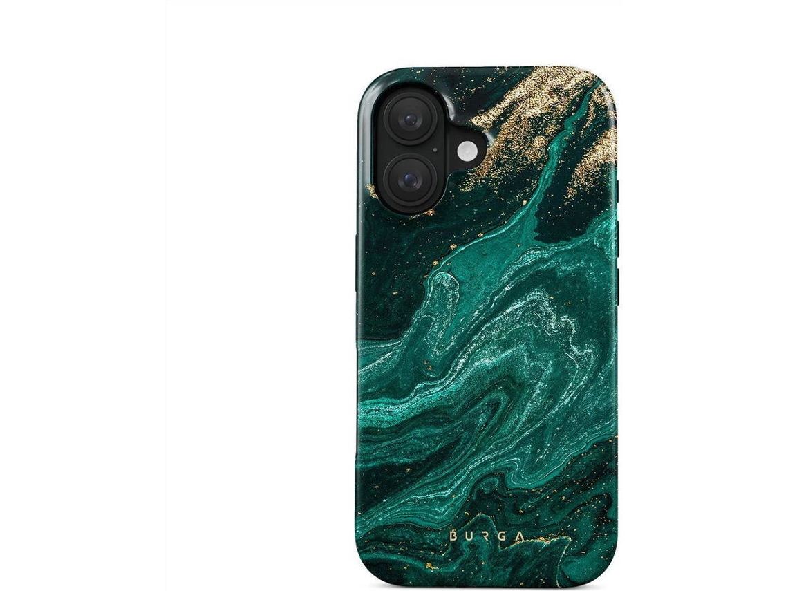 Capa BURGA iPhone 16 Plus Tough MagSafe (Emerald)