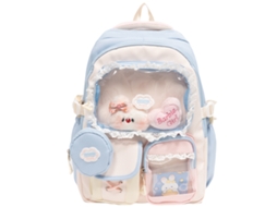 Mochilas, Mochilas Escolares, Mochilas Escolares Casuais, Mochilas com Bolsos Transparentes