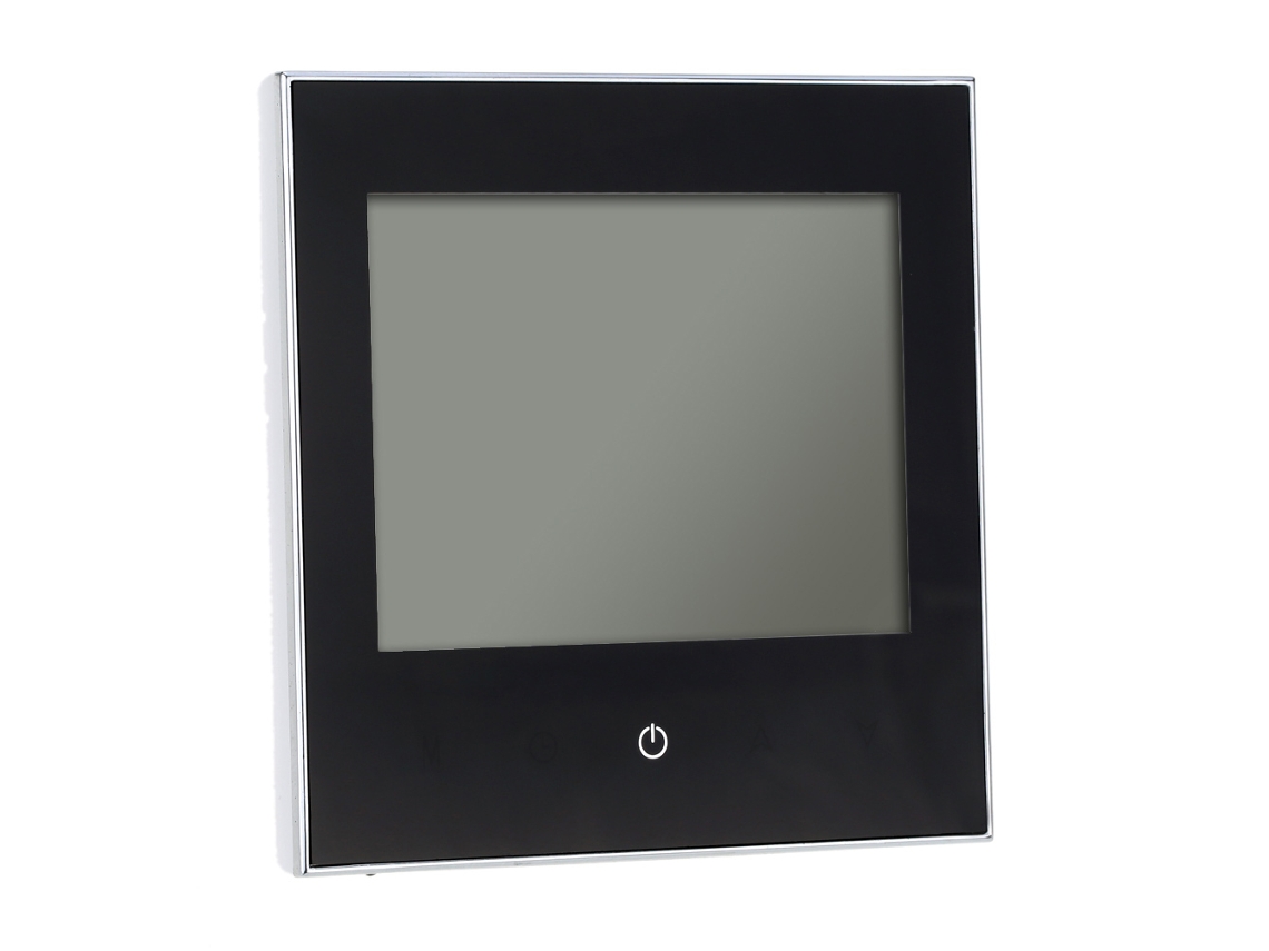 Termóstato De Aquecimento Elétrico De Piso (com Ecrã Tátil Lcd E Função De Controlo De Temperatura Programável)