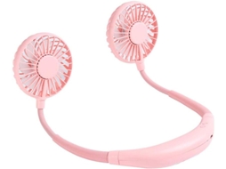 Mini ventilador portátil USB com bateria recarregável S/MARCA, 1200m, ar condicionado de mesa