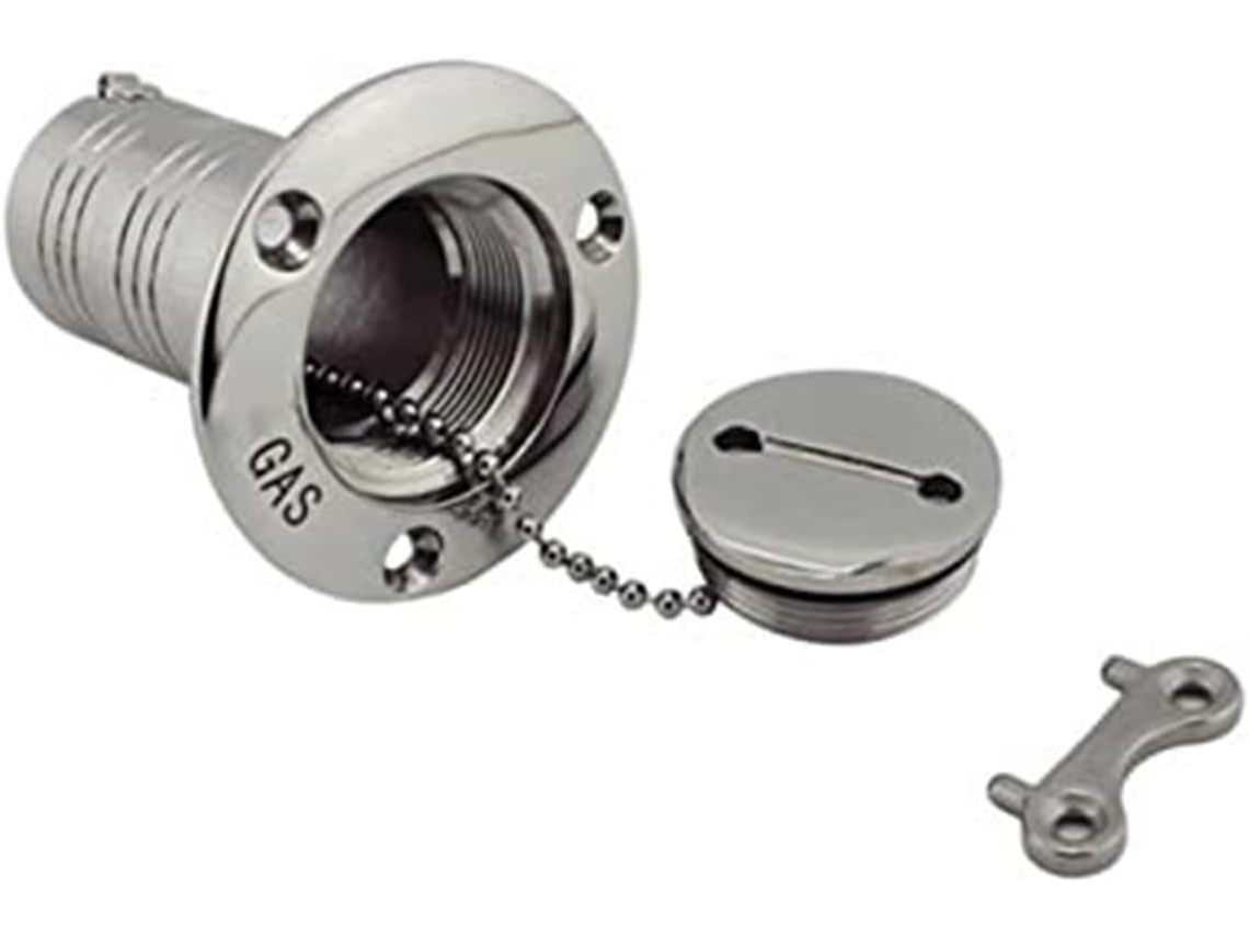 Material marinho em aço inoxidável 316, 38 mm 1,5 bolsas, 50 mm 2, Le Ravitaillement Carburant et Les SFUSHOS