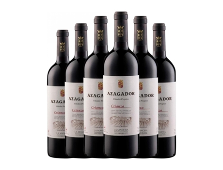 Vinho PAGO DE LA JARABA Azagador La Mancha Crianza (0.75 L - 6 Unidades)