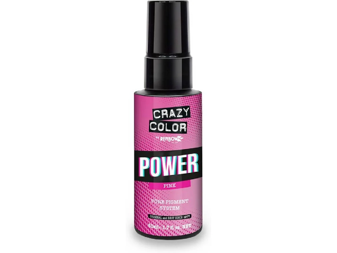 Pigmento de Cabelo CRAZY COLOR Power Pink (50 ml)