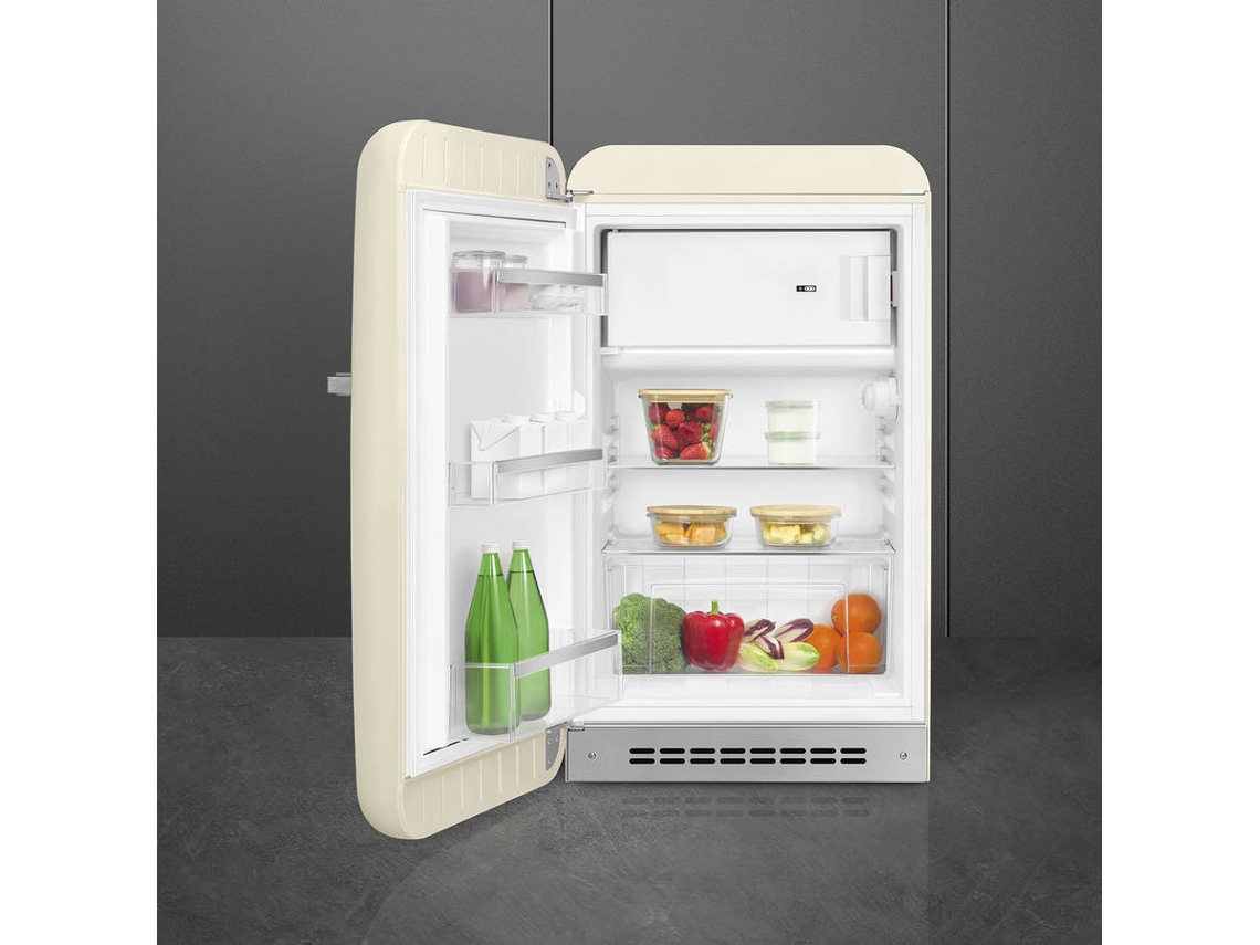 Frigorífico Mini Bar SMEG FAB10LCR5 (Estático - 97 cm - 122 L - Creme)