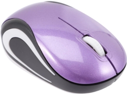 Mouse Com Receptor Usb, Portátil, Sem Fio, Ergonômico E Compacto, Com Design Em Abs.