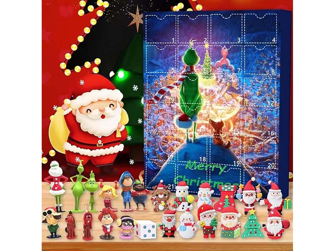 Calendário Do Advento 2023 Com Brinquedos Aleatórios 24 Dias De Natal/dia De Todos Os Santos Calendário*