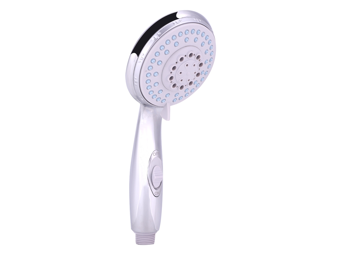 Chave de Chuveiro Mão Abs 5 Modos de Aspersão Interruptor Anti corrosão Banheiro
