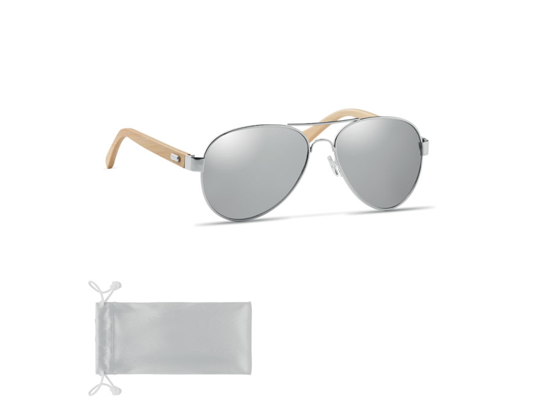Gafas de Sol de Bambú En Bolsa MIDOCEAN