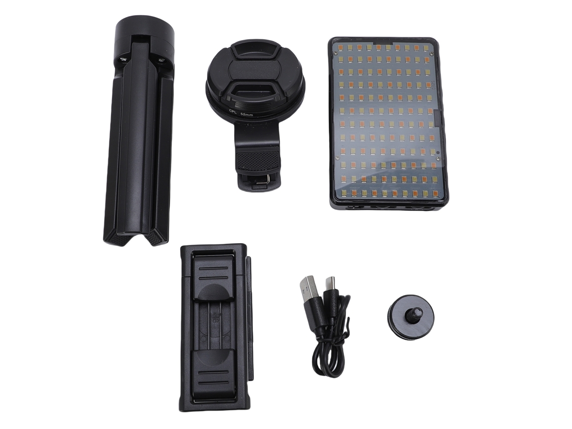 2026 luz de Relleno Led Portátil para Fotografía Y Vídeo En Vivo Con Teléfono Móvil Y Cámara