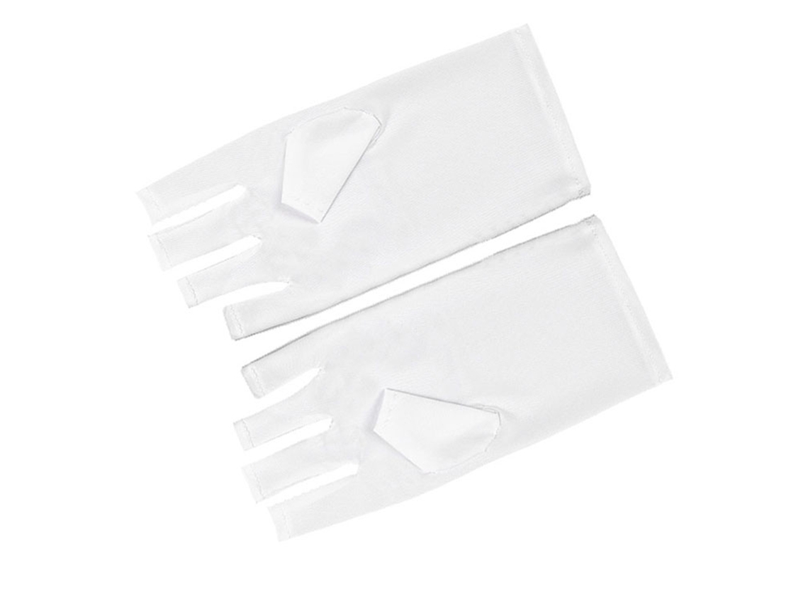 Luva De Manicure (proteção Uv, Isolamento Térmico, Sem Dedos E Descartáveis) + Eoocoo