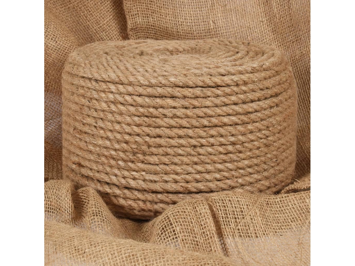 Vidaxl Corda 100% Juta 14 Mm 100 M