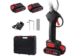 Podador Elétrico Profissional Sem Fio Recarregável Se Cateureelectric, 48v, Para Jardins, Parques, Fazendas E Estufas