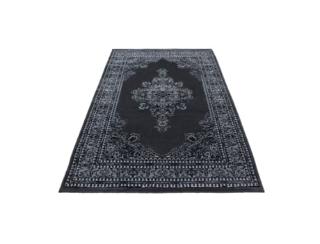 Marrakesh Afra Tapete Pelo Curto Retangular 240x340cm Cinzento