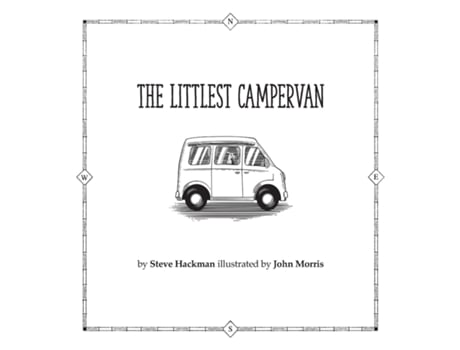 Livro The Littlest CamperVan de Steve Hackman (Inglês)