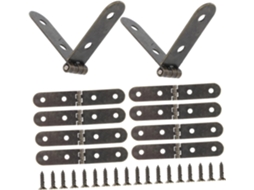 Dobradiças Pequenas De Ferro Para Caixa Joias, Estilo Vintage, Fáceis
