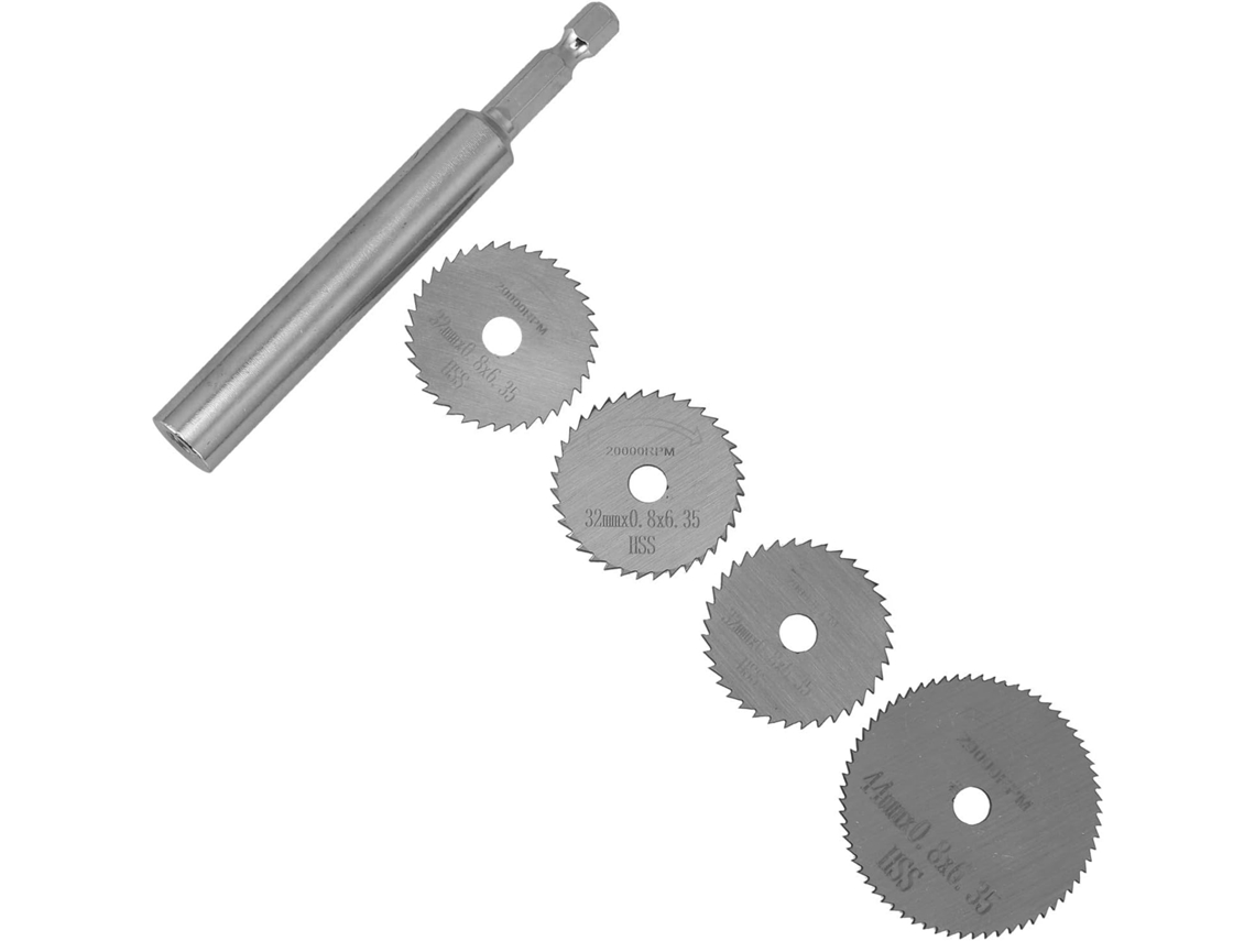 Lâminas De Corte Para Tubos De Pvc Com Encaixe Hexagonal De 1/4", Pacote Com 1 Conjunto.