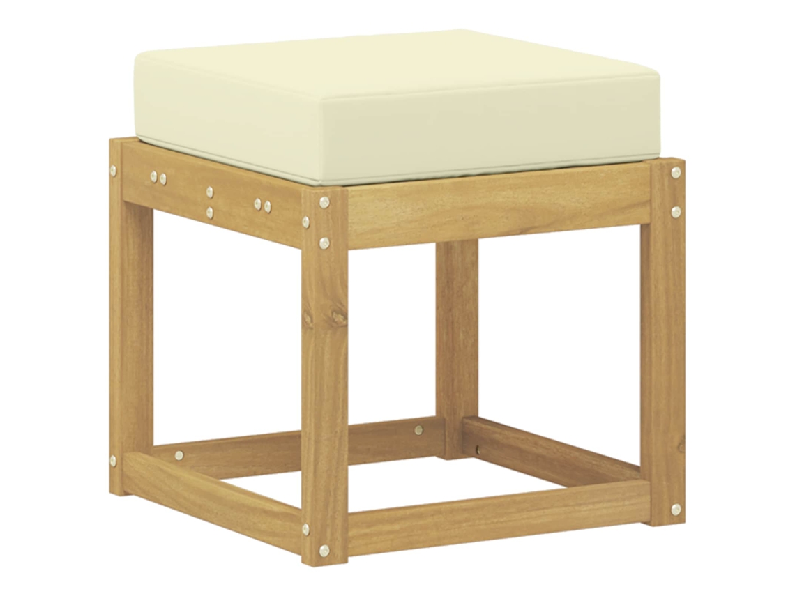 Maison Exclusive - Bancada De Pátio Ao Ar Livre Branco 43 X 43 X 45 Cm