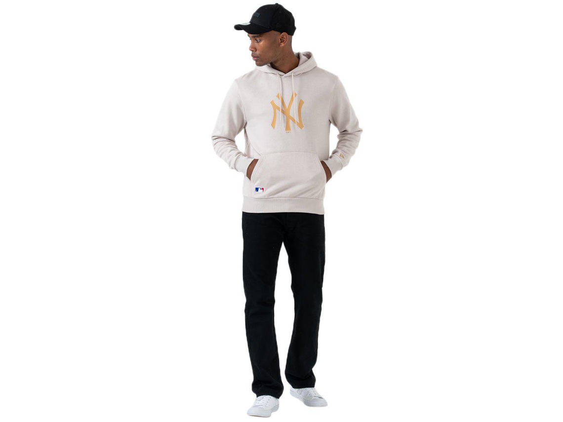 Sweatshirt NEW ERA Yankees Logo (Bege XL) Worten.pt