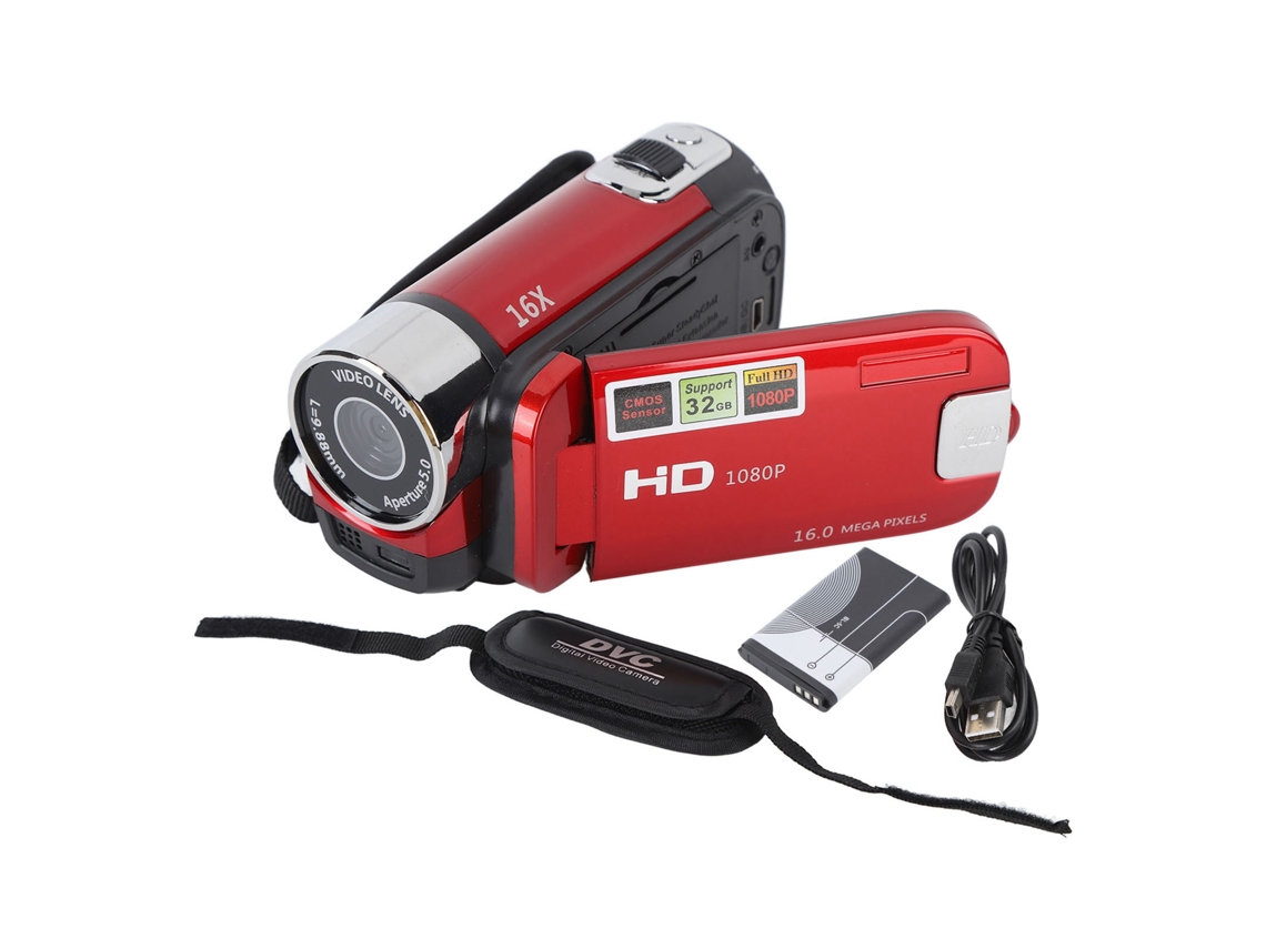 Raum-camera De Video Dv 4k Para Vlogging Com Tela De 2.7 Polegadas