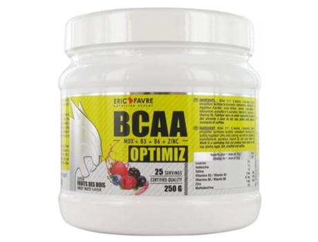 Bcaa Optimiz 250 gSabor: Frutos do Bosque ERIC FAVRE