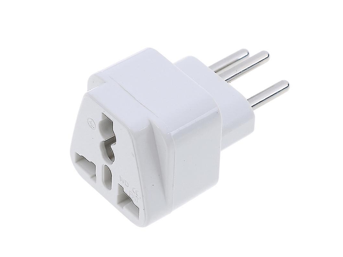 Adaptador De Viagem Universal Para Tomadas Ca Do Reino Unido/eua/ue Suíça Shytmv C Branco