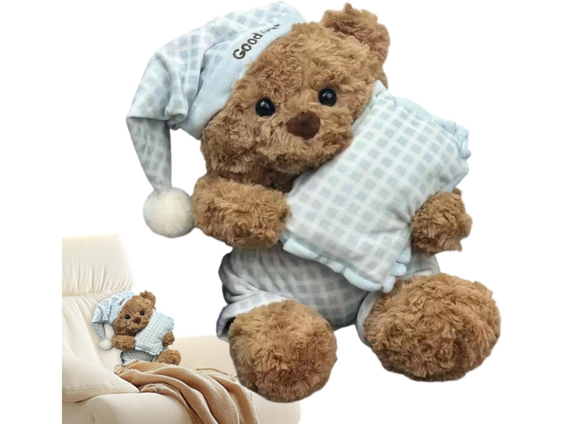Urso De Pelúcia Macio Genérico - Uso Prático E Funcional
