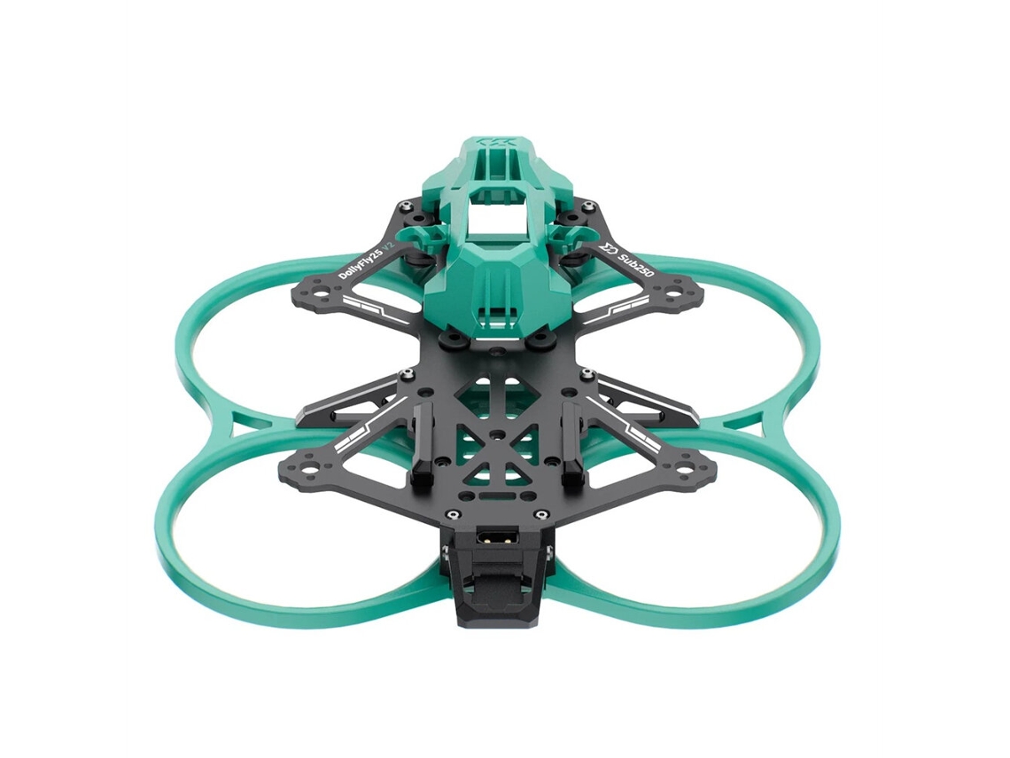 Kit de Frame Sub250 Dollyfly25 V2 Distância Entre Eixos 120mm 2.5 Polegadas Compatível Dji O4 Pro Drones Corrida Fpv Cinewhoop Diy MDUG