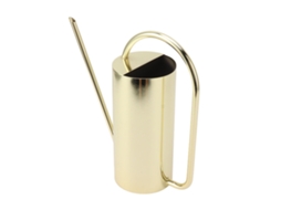 Regador, Em Aço Inoxidável, 1500 Ml, Cor Dourada, Bico Longo, Para Plantas, Flores, Bonsai E Vasos Em Áreas Interiores Ou Exteriores