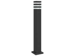 Outdoor Floor Lamp, Outdoor Floor Lamps Vidaxl Preto Alumínio (80 Cm)