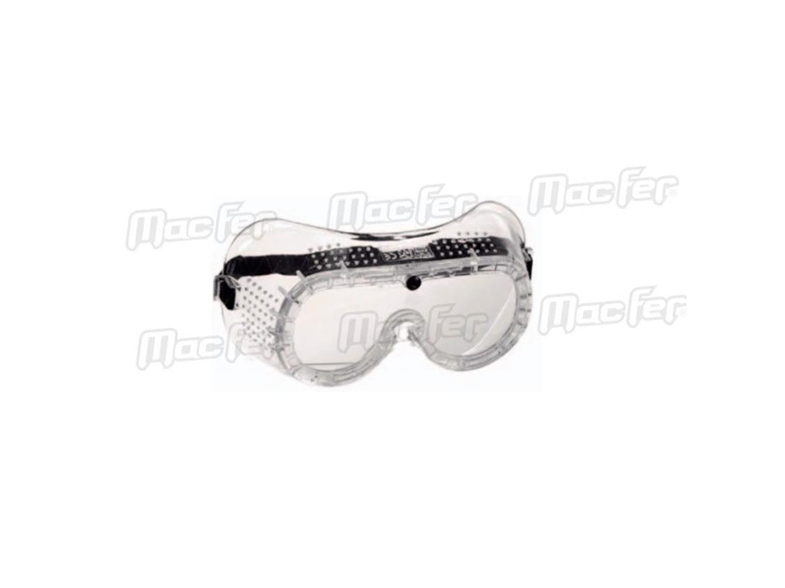 Macfer, Oculos Proteção C/Elastico (Sg201 / Transparentes) MACFER