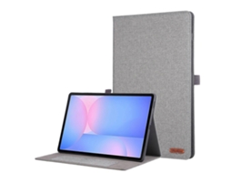 Capa de couro com textura de tecido horizontal Webake para tablet