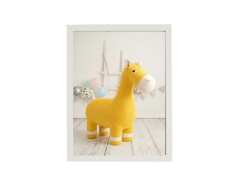 Pintura CROCHETTS Multicolor 33 X 43 X 2 Cm Cavalo