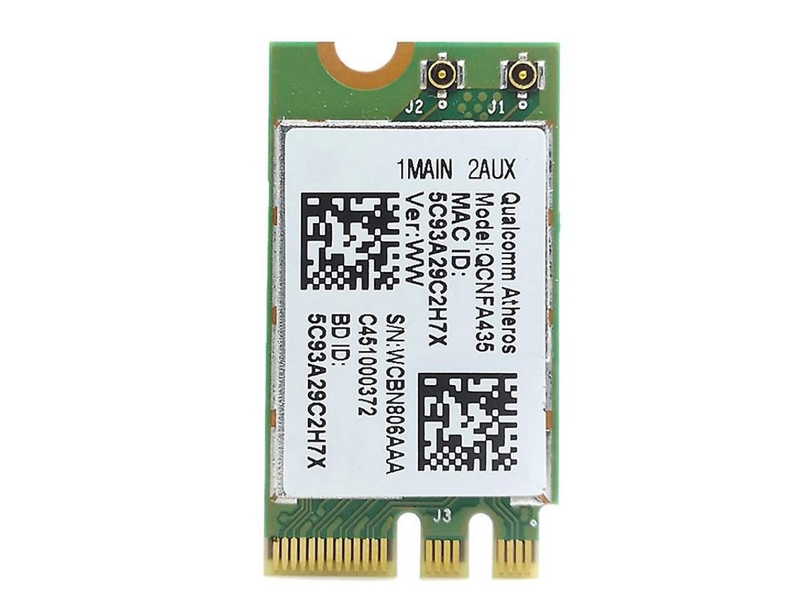 Lurelia Placa Wi-fi M.2 Ngff Qca9377 Wi-fi 5 433 Mbps 2,4 Ghz