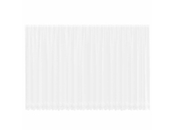 Conjunto 1 Cortina De Renda Vidaxl Branco Poliéster (220 X 600 Cm)