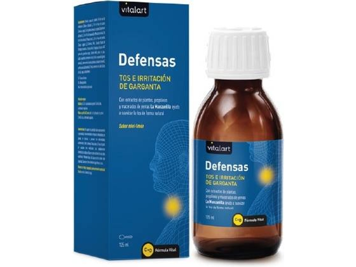 Óleo Essencial VITALART Defesas Tosse E Dor De Garganta (125 ml)