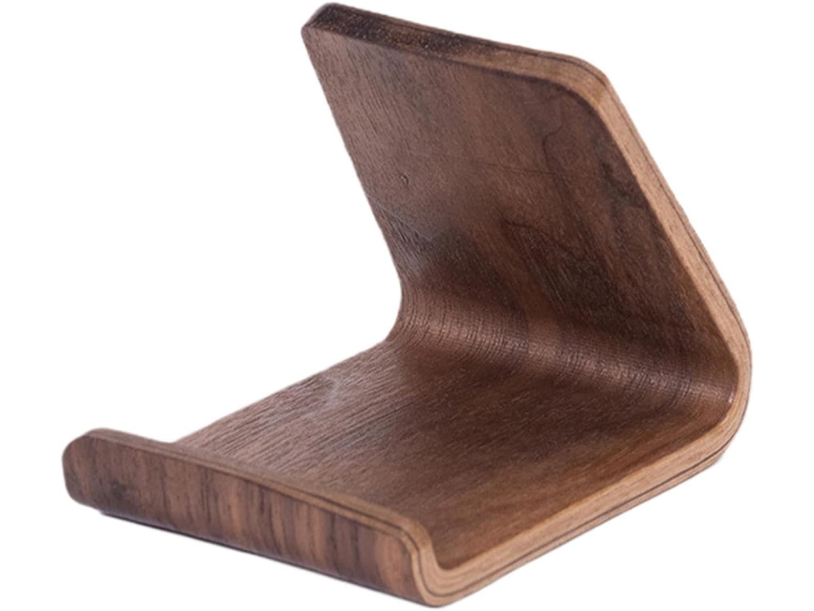 Suporte De Mesa Para Celular – Madeira Smartphone