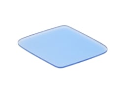 Ferramenta De Pedicure De Vidro Nano Para Remover Calos E Pele Morta Dos Pés Lixa De Pés (losango) Azul
