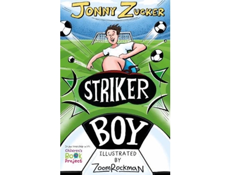 Livro Striker Boy de Jonny Zucker (Inglês)