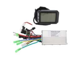 Controlador Mali Sem Escova 350w com Painel LCD S600, 24v 36v 48v, com Fio, para Bicicleta Elétrica