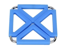Divisor De Potes De Silicona Plegable Antideslizante Material De Grado Alimentario Aislamiento Térmico Limpieza Fácil 12,5cm