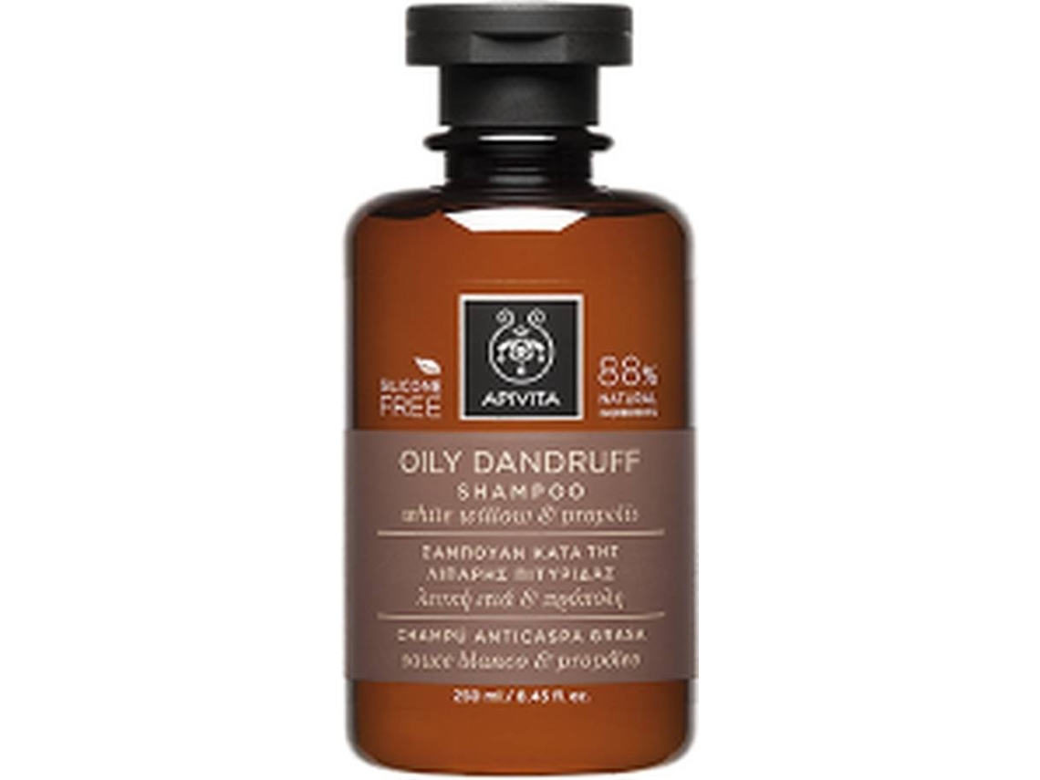Champô APIVITA Anti-Caspa Salgueiro Branco Gordo e Própolis (250 ml)