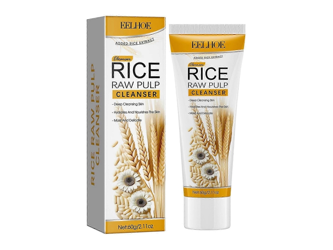 Extrato de Arroz Eelhoe Limpeza Facial Leite Limpeza de Poros, Clareamento e Espuma de Limpeza Nutritiva TAISHENGDA