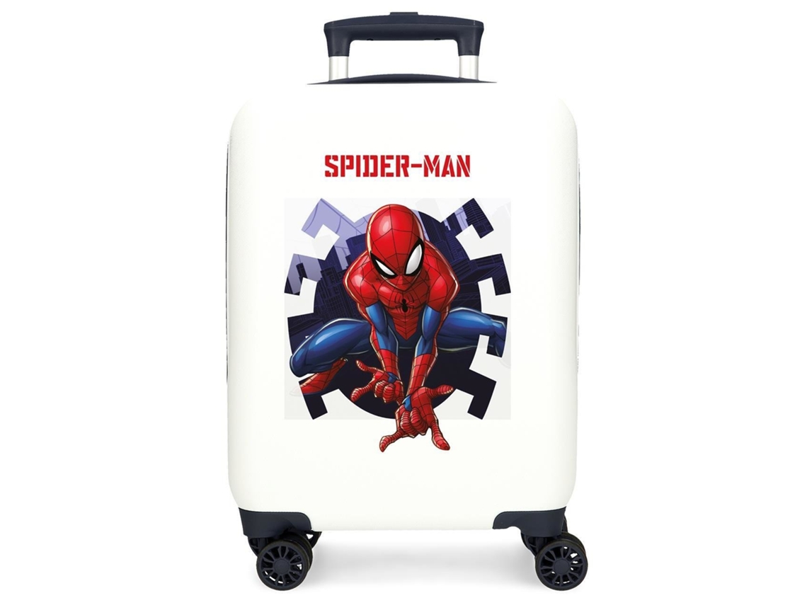 Mala De Cabine Spiderman Attack Abs Branco Marvel