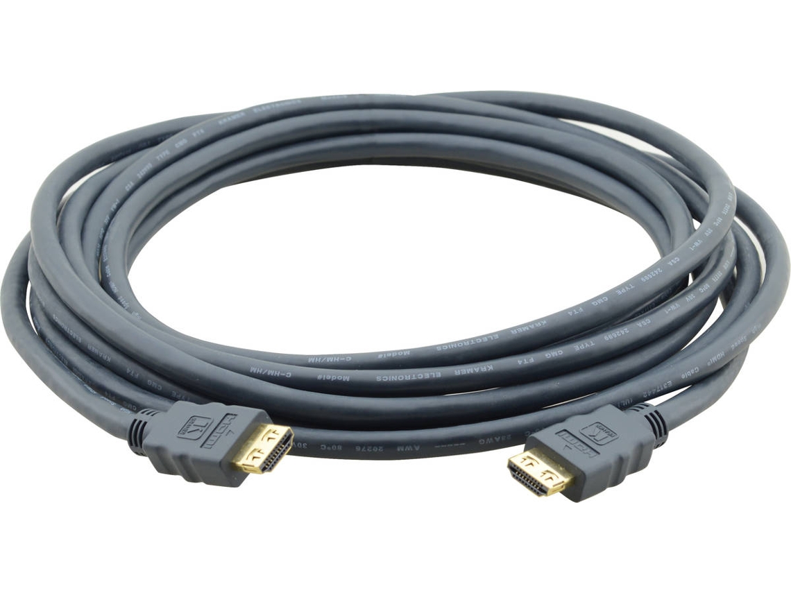 Cabo HDMI KRAMER (1.8 m - Preto)