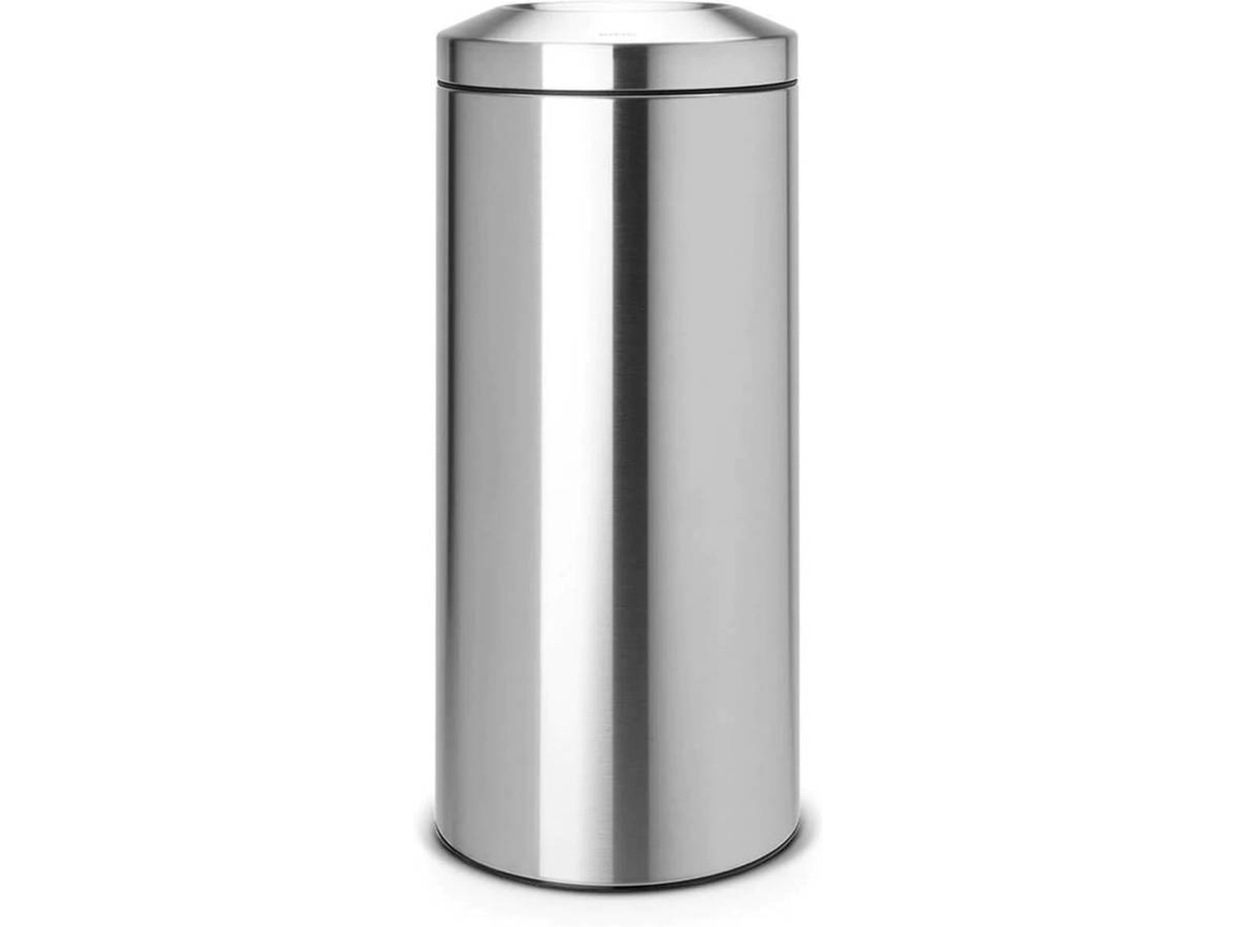 Cesto para Papéis BRABANTIA 378621 Inox (Fosco - 6,35 kg - 31,8 x 29,5 x 68,5 cm - Garantia: 10 Anos)