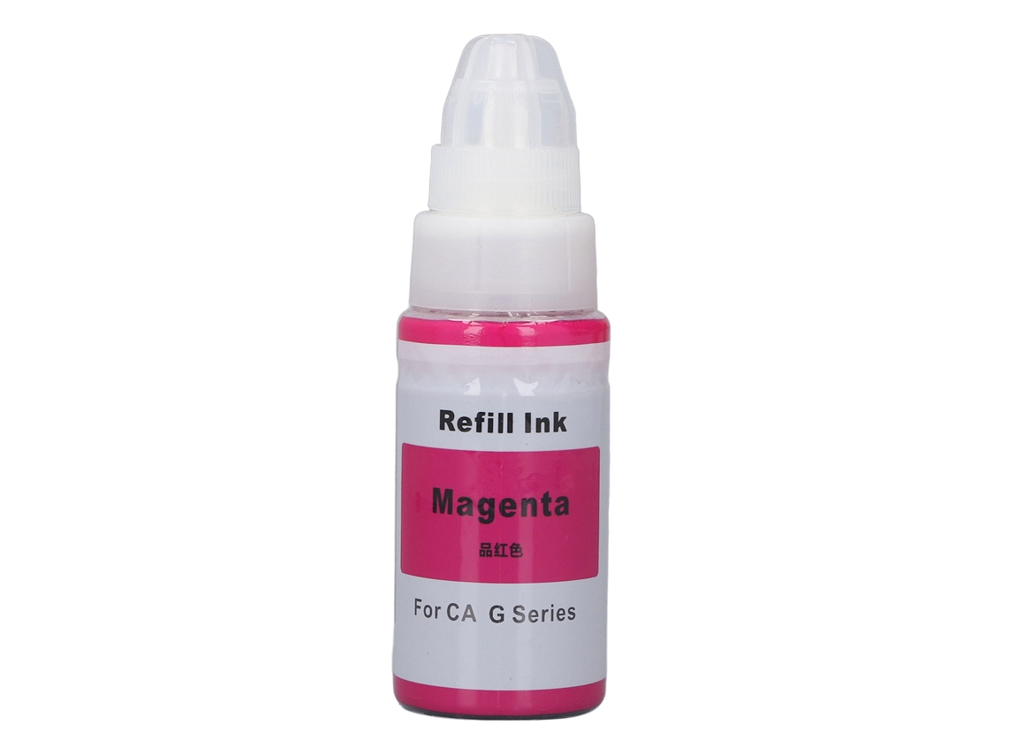 Recarga De Tinta De Secado Rápido Para Impressoras G1800, G2800, G1810, G2810, G3800 E G3810, Cor Magenta (70 Ml)