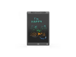 Tablet Gráfico Com Tela Lcd Colorida De 10 Apagável Para Crianças, Preto. Aquaforge